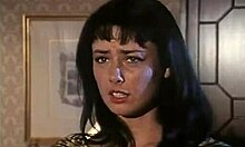 Hairy pussy retro hoe Anita Dark gets drilled deep in bedroom riding and doggystyle.