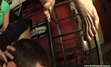 omg, check out this femdom action with two fierce girlfriends dominating their slave! 😈