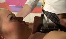 Wow! Watch This Blonde Russian Babe Pound Her Pussy on Camera!