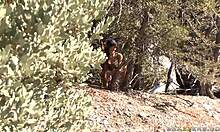 i'm amy ried and this weirdo licks my pussy in the cabin