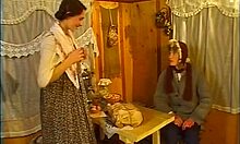 Two Russian Lesbians Engage in Sex with Fingering, Face Sitting, and 69