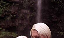 Three Perfect Blondes Including Amy Ried Find a Secluded Spot