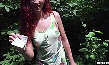 Redheaded Babe Shona River Can't Wait to Perform