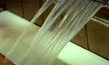 Supple Blonde Jennifer Love Takes Two at Once on Bed