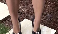 Busty Beauty Crystina Rossi Flaunts Her Curves on Camera