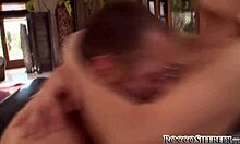 Wicked hottie turning slut while riding dude's rough cock