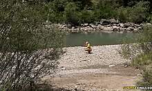 Jennifer Love and girlfriend licking on raft 😍.