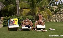 Jennifer Love And Her Gf In Impressive Foursome Fucking