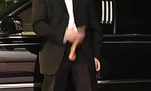 Jennifer Love hardcore fucks limo driver and buddy