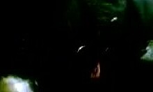 Dark-Haired Girl Enjoys Oral in Winter Coat