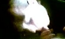 A brunette slut BJ, deepthroats big cock