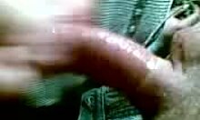 See this dark-haired whore sucking a fat cock on cam? She's an expert!