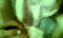 tattoo blonde amateur gives blowjob in bed 😏