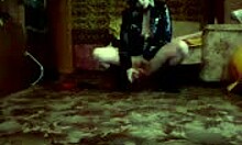 mature blonde masturbates furiously!