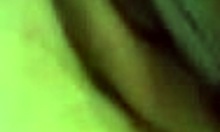 Tiny panties barely cover hot amateur holes