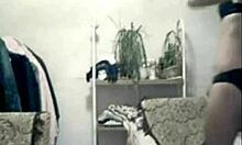 Long-Legged Amateur Masturbates with Toys on Webcam