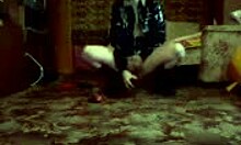 mature blonde masturbates furiously!