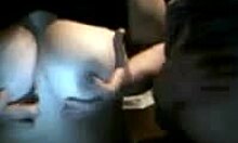 Busty Babe Squeezes Her Chest In Front Of The Camera