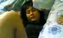 This amateur brunette teen gets fingered and takes a huge cock on cam, up close.