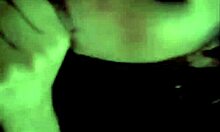 Maid amateur pulls panties down teasingly