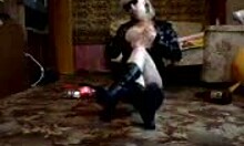 mature blonde masturbates furiously!