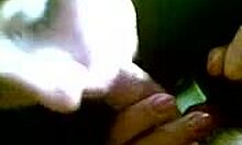 A brunette slut BJ, deepthroats big cock