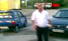 Watch This Granny Masturbate in Her Tiny Thong Publicly!