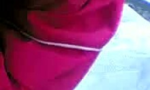 Exotic Amateur Boldly Flashing Big Tits Outdoors