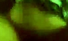 brunette girlfriend groped in parked car outdoors