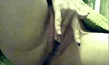 Webcam solo show featuring fingering and gentle masturbation