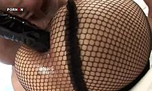 Improvised Double Penetration With Thick Dick And Huge Toy