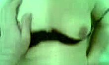 Chubby amateur in black stockings destroyed in POV 😈