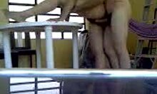 Thick blonde beauty banged doggystyle with blowjob.