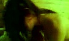 Dark-Haired Asian Riding Big Cock