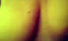 this pov close-up shows the blonde amateur in action