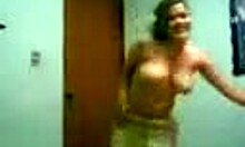 Busty teen strips and blows intensely on cam!