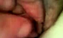 Check out these extreme close-ups of fingering that big hairy pussy.