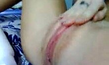 watch this teen fuck herself with deodorant?