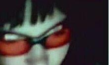 Vixen stars shades clad in solo striptease revealing her assets