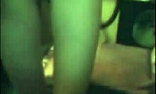 Kinky amateur fucks tight pussy with vegetable.