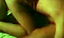 hardcore amateur threesome with doggy drilling, blowjobs, and double penetration