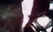 Yo, busty hottie in black panties flaunts in garage! 😍