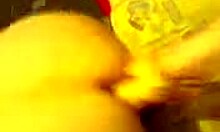 Fat ass hottie masturbates with toys