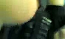 This amateur brunette teen gets fingered and takes a huge cock on cam, up close.