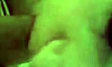 Teen sucks thick cock