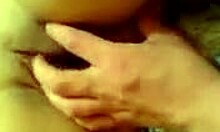 Redhead's smooth pussy fingered and fucked hard in pov close-up