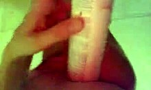 Horny Amateur Fingers Anal With Toys In Close-Up!