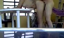 Thick blonde beauty banged doggystyle with blowjob.