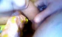 Blond wife begs for blowjob in POV homemade.