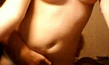 Chubby Redhead Gives Handjob